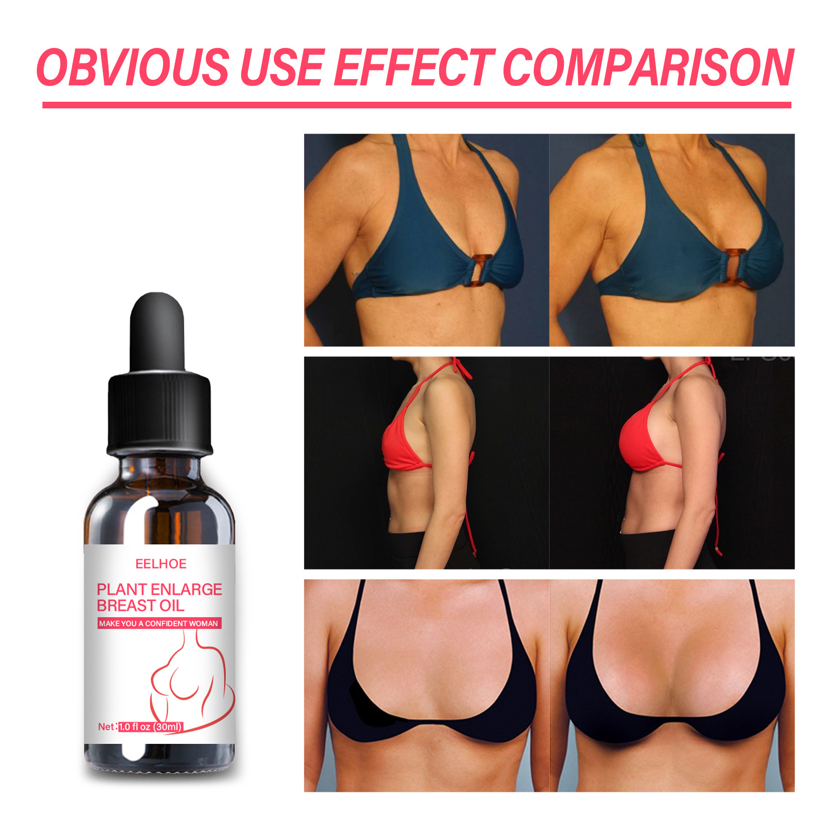 Breast Enlargement Essential Oil Frming Enhancement Breast Enlarge Big Bust Enlarging Bigger Chest Massage Big Bust Breast Care