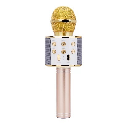 Wireless karaoke microphone Bluetooth Micro bass Karaoke Home Music Player Singing microfono Mic microphone for sing