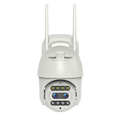 Zoom Carecam Pro Dual Lens Night Vision Outdoor Wireless Security WiFi CCTV PTZ IP Camera