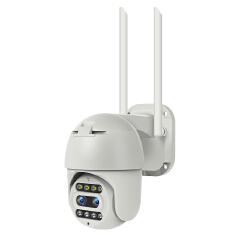 Zoom Carecam Pro Dual Lens Night Vision Outdoor Wireless Security WiFi CCTV PTZ IP Camera