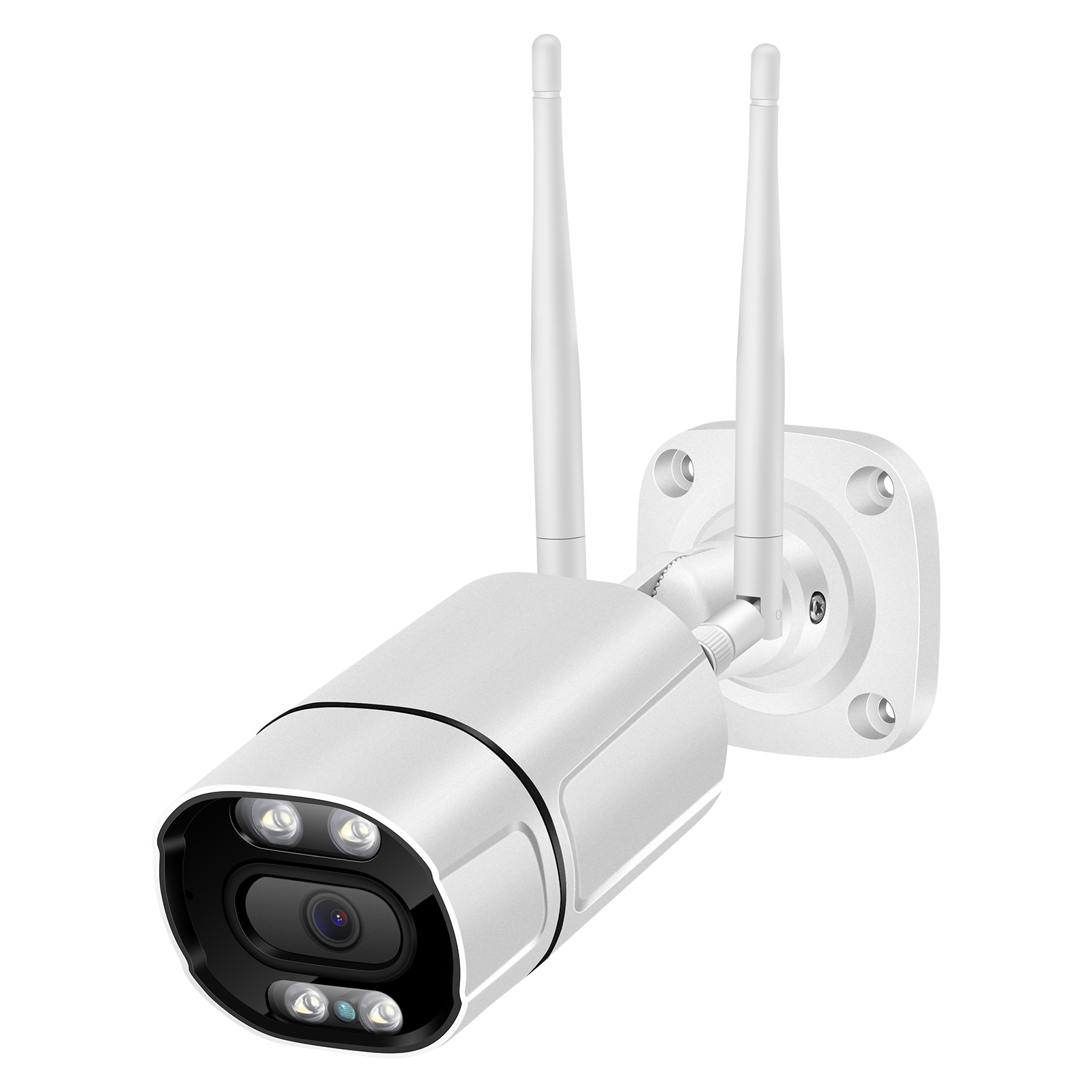 IP Camera Wifi Outdoor Ai Human Detect Audio Wireless Camera 1080P HD Color Infrared Night Vision Security CCTV Camera