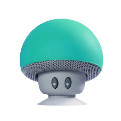 Fashionable Cartoon Mushroom Hairstyle Bluetooth2.1 Speakers Waterproof Wireless Mini Subwoofer Speaker Home Outdoor 6 Colors