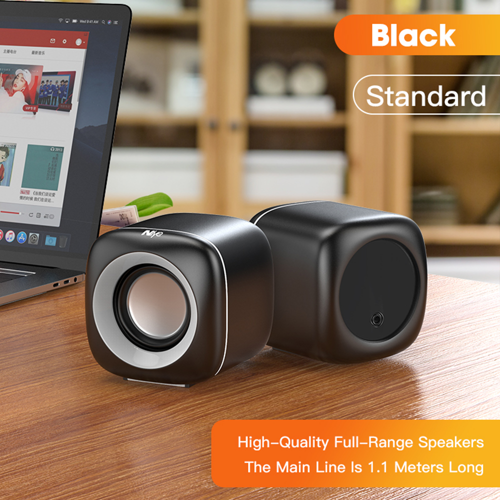 5W Speakers Bluetooth Compatibility USB Wired Subwoofers HIFI MINI Portable DC Computers Loudspeaker for PC Laptops Computers