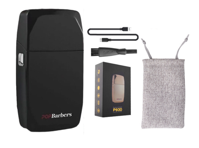 P600 Hair Shaver Oil Head 9000RPM Electric Hair Clippers Golden Oil Gradient Push Electric Razor Hair Trimmer