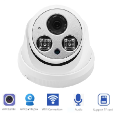 1080P Wifi IP Camera Wireless Dome Camera indoor SD Card Audio IP Camera Night Vision