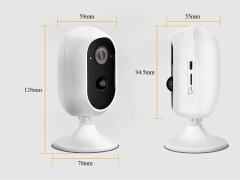 HD 3MP Battery Powered WIFI IP Camera Two Way Audio Wireless Camera Rechargeable solar PIR Motion Home Security