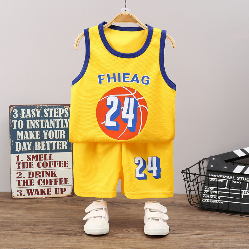 Clothes Summer Shorts Sets T-Shirts Girls Sweatshirts Sportswear Kids Boys Basketball Uniform Tracksuit Things Teens Suit Sports
