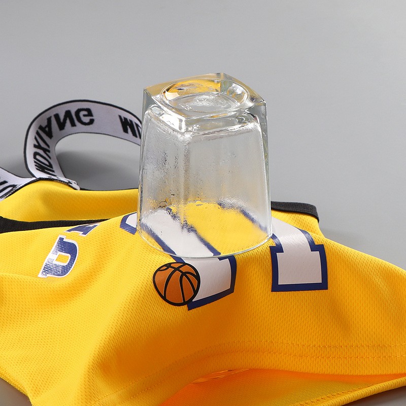 Girls Basketball T-shirt Suspender Sports Quick Drying Suit Boys 2022 Summer Sleeveless Shorts Two-piece Set 2-8 Years Old