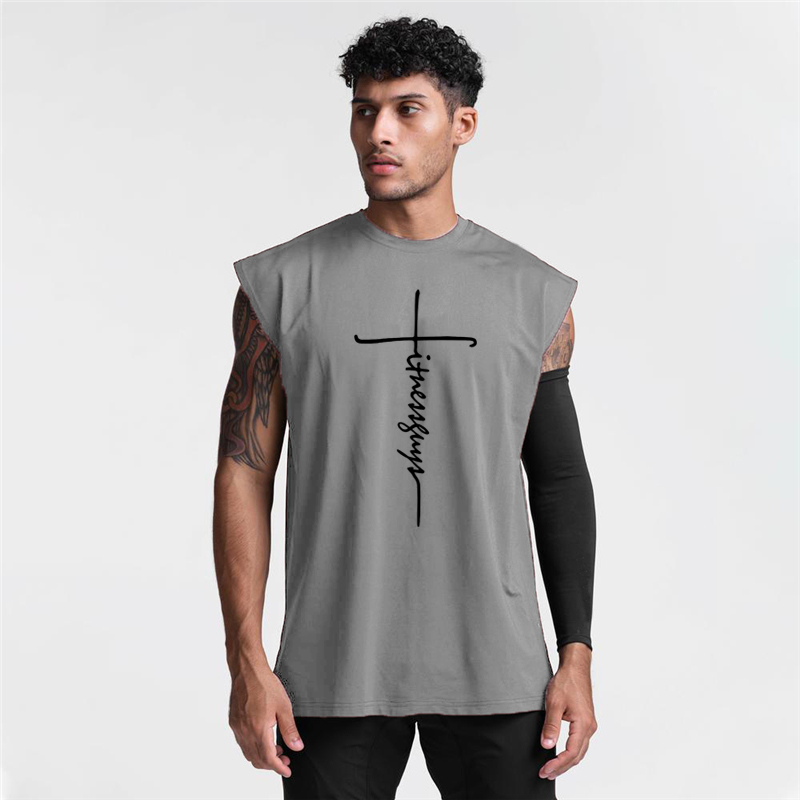 Fitness guys Gym Clothing Mesh Quick dry Training Singlets Bodybuilding Tank Top Mens Muscle Sleeveless T Shirt Sports Vest