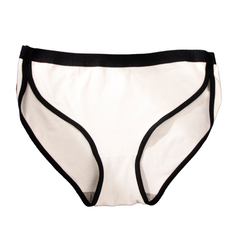 2pcs Women's Cotton Panties Sexy Lingerie Underwear Female Casual Solid Girls Briefs Ladies Intimate Underpants Panty For Women