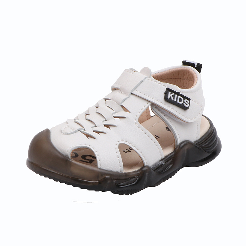 Baby Shoes Summer Toddler Boys Sandals Leather Soft Sole Prewalker Casual Beach Shoes For Kids Sport Sandal 0-4 Years Children