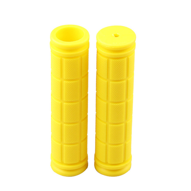1Piar Bike Handlebar Grip Scooter Handle Bar Rubber Cover Cycling Mountain Bicycle Handles Anti-skid Bicycles Grips Accessories