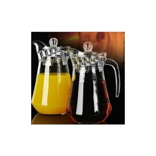 CLEARANCE OFFER Wine ,Juice, Water Serving Glass Jugs - Lids-Water Jug  Kitchen & Dining room appliances