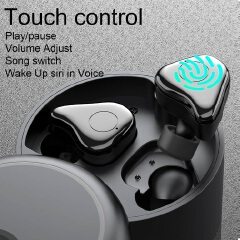 2 in 1 Bluetooth Music Speaker Headphone Mini Bluetooth Music Player Integration Wireless Earphone Speaker With TWS Earbud B20
