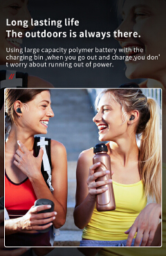 2 in 1 Bluetooth Music Speaker Headphone Mini Bluetooth Music Player Integration Wireless Earphone Speaker With TWS Earbud B20