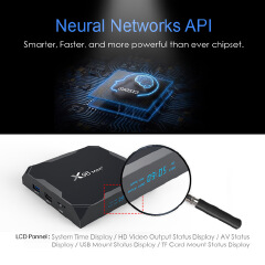 Android 9.0 smart X96 max+ TV box 2GB+16GB / 4GB + 32GB / 64GB Amlogic S905X3 8k 4K HD iptv set top box X96max+ X96 max plus