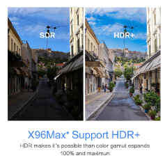 Android 9.0 smart X96 max+ TV box 2GB+16GB / 4GB + 32GB / 64GB Amlogic S905X3 8k 4K HD iptv set top box X96max+ X96 max plus