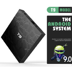 Android Smart T9 tv box RK3318 HD 4K 2GB+16GB / 4GB+32GB / 64GB Meida Player Android 9.0 set top box iptv box player TV receiver