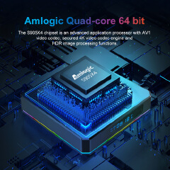 Android 11.0 X96 X4 Amlogic s905x4 TV box 4GB + 32GB / 64GB 8K HD iptv set top box TV receiver media player android 11