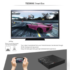 Android 9.0 smart T95 max TV box 2GB+16GB / 4GB + 32GB / 64GB Allwinner H6 6k 4K HD iptv set top box T95max media player