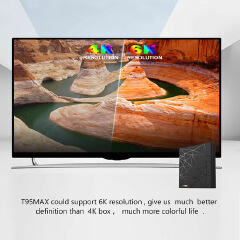 Android 9.0 smart T95 max TV box 2GB+16GB / 4GB + 32GB / 64GB Allwinner H6 6k 4K HD iptv set top box T95max media player