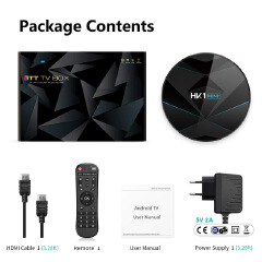 Android smart HK1 mini+ tv box 2GB+16GB/ 4GB + 32GB / 64GB RK3318 4K HD Android 9.0 iptv set top box media player tv receiver