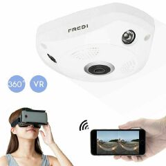 HD 960P Wifi IP 3D VR Panoramic Camera Home Security Wireless 360 Degree Network CCTV Camera Night Vision Fish Eye Lens VR Cam