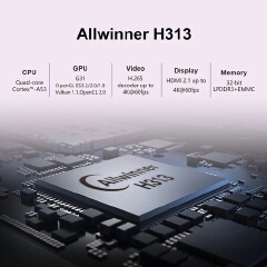 Q96 tv Dongle TV Stick Smart TV Box Home Theater 2.4/5G Dual WIFI Bluetooth Allwinner H313 Android 10 Set Top Box
