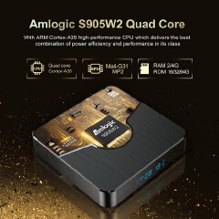X98 Plus Smart TV Box Android 11 Amlogic S905W2 4GB 64GB Support H.265 AV1 Dual Wifi HDR10 Youtube Media Player 32GB Set Top Box