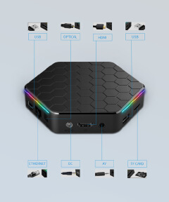T95Z PLUS TV BOX 4G 64GB 32GB Android 12 Smart Android TVBOX Allwinner h618 T95ZPLUS Wifi6 1080P BT 6K Media Player Set Top Box