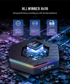 T95Z PLUS TV BOX 4G 64GB 32GB Android 12 Smart Android TVBOX Allwinner h618 T95ZPLUS Wifi6 1080P BT 6K Media Player Set Top Box