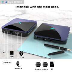 A95X F3 Air II RGB Smart TV Box Android 11 Amlogic S905W2 4GB 64GB Support Dual Wifi 4K 60fps BT5.0 2G 16G TvBox pk H96 Max V11