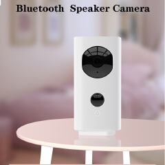 Bluetooth Speaker camera home security monitoring with WIFI camera APP remote intercom Spy camera mini bluetooth music player