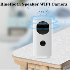 Bluetooth Speaker camera home security monitoring with WIFI camera APP remote intercom Spy camera mini bluetooth music player