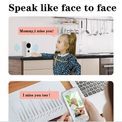 Bluetooth Speaker camera home security monitoring with WIFI camera APP remote intercom Spy camera mini bluetooth music player