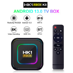 Android 13 hk1 rbox k8 TV box 2GB+16GB/ 4GB + 32GB / 64GB 128GB RK3528 BT 5.0 8K iptv set top box TV receiver media player