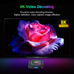 Android 13 hk1 rbox k8 TV box 2GB+16GB/ 4GB + 32GB / 64GB 128GB RK3528 BT 5.0 8K iptv set top box TV receiver media player
