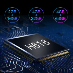 Android 10 h40 H616 TV box 2GB+16GB/ 4GB + 32GB / 64GB 128GB Allwinner H616 BT 6K iptv set top box TV receiver media player