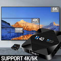 Android 10 h40 H616 TV box 2GB+16GB/ 4GB + 32GB / 64GB 128GB Allwinner H616 BT 6K iptv set top box TV receiver media player