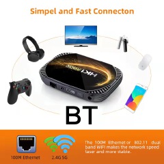Android 11 HK1 RBOX X4S TV box 2GB + 16GB / 4GB + 32GB / 64GB / 128GB S905X4 BT 8K iptv set top box TV receiver media player