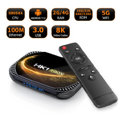 Android 11 HK1 RBOX X4S TV box 2GB + 16GB / 4GB + 32GB / 64GB / 128GB S905X4 BT 8K iptv set top box TV receiver media player