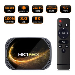 Android 11 HK1 RBOX X4S TV box 2GB + 16GB / 4GB + 32GB / 64GB / 128GB S905X4 BT 8K iptv set top box TV receiver media player