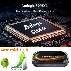 Android 11 HK1 RBOX X4S TV box 2GB + 16GB / 4GB + 32GB / 64GB / 128GB S905X4 BT 8K iptv set top box TV receiver media player
