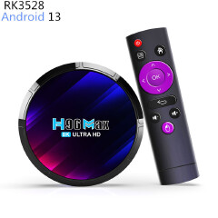 Android 13.0 h96 max RK3528 TV box h96max 2GB+8GB / 32GB / 64GB 8K BT HD iptv set top box TV receiver media player android 13