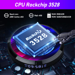 Android 13.0 h96 max RK3528 TV box h96max 2GB+8GB / 32GB / 64GB 8K BT HD iptv set top box TV receiver media player android 13