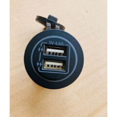 Universal high current car charger  Dual 4.8A