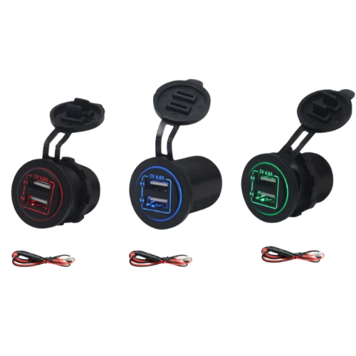 Universal high current car charger  Dual 4.8A