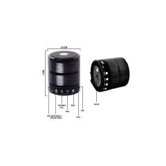 Wster Mini Bluetooth Speakers With MP3 And FM Radio