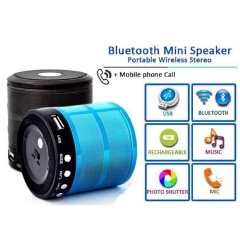 Wster Mini Bluetooth Speakers With MP3 And FM Radio