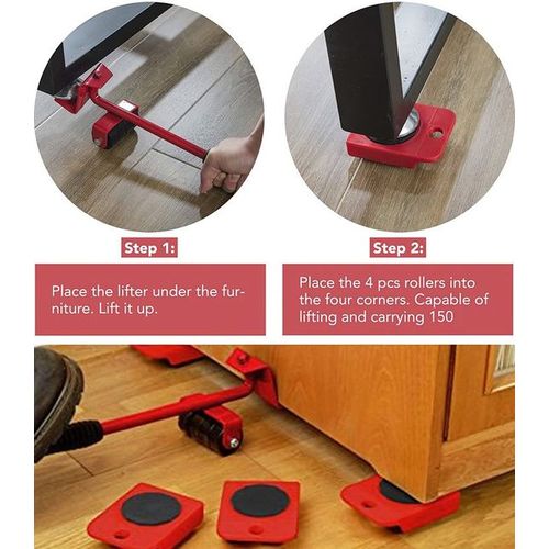 Heavy furniture lifting trolley mover Set